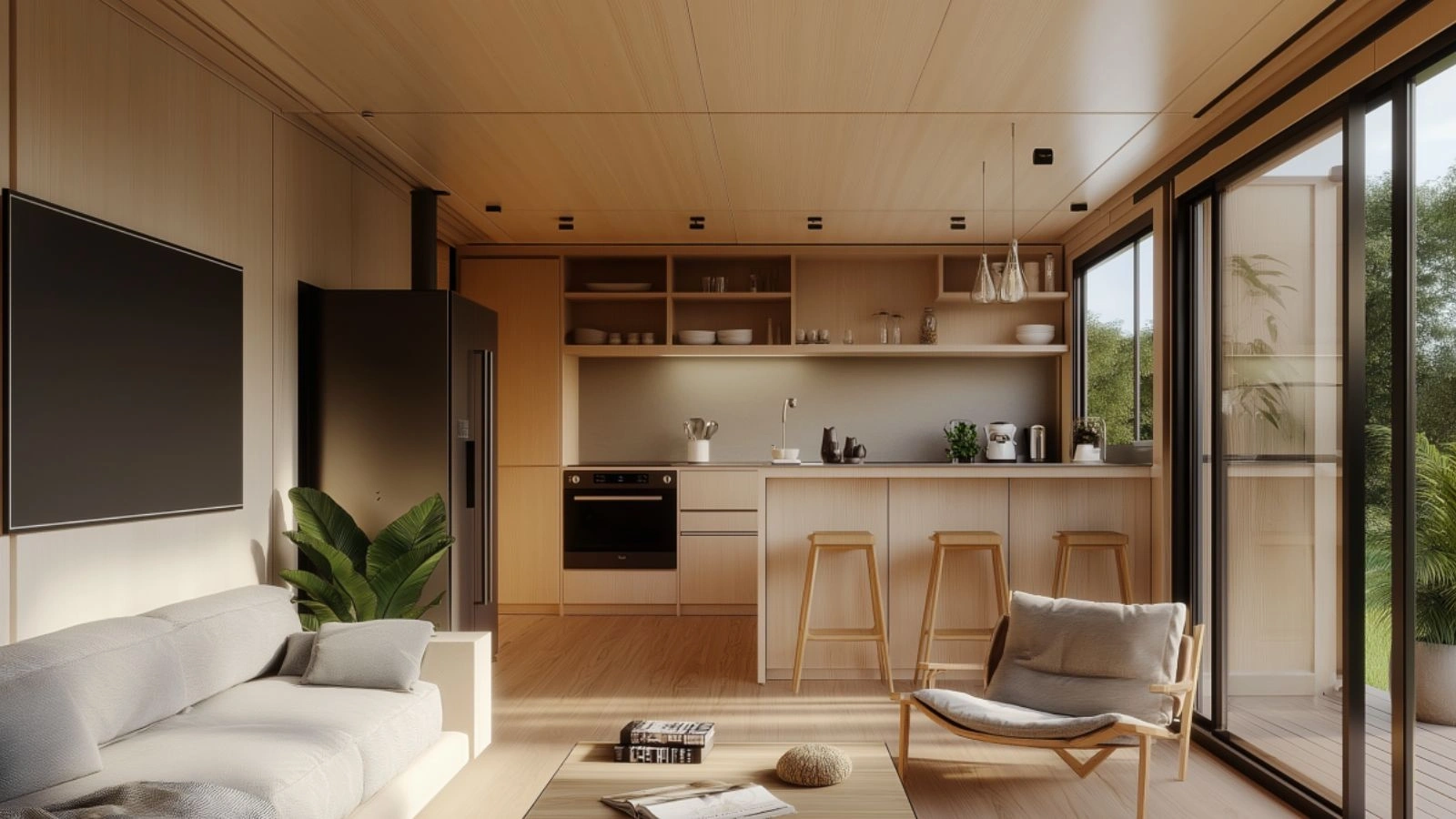 Modern Container House Ideas for a Chic Tiny Living Look
