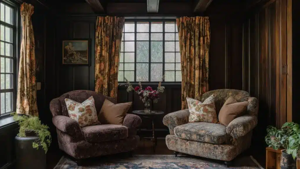 Layering Textures in Dark Cottagecore Decor: How to Create a Rich and Romantic Interior Look