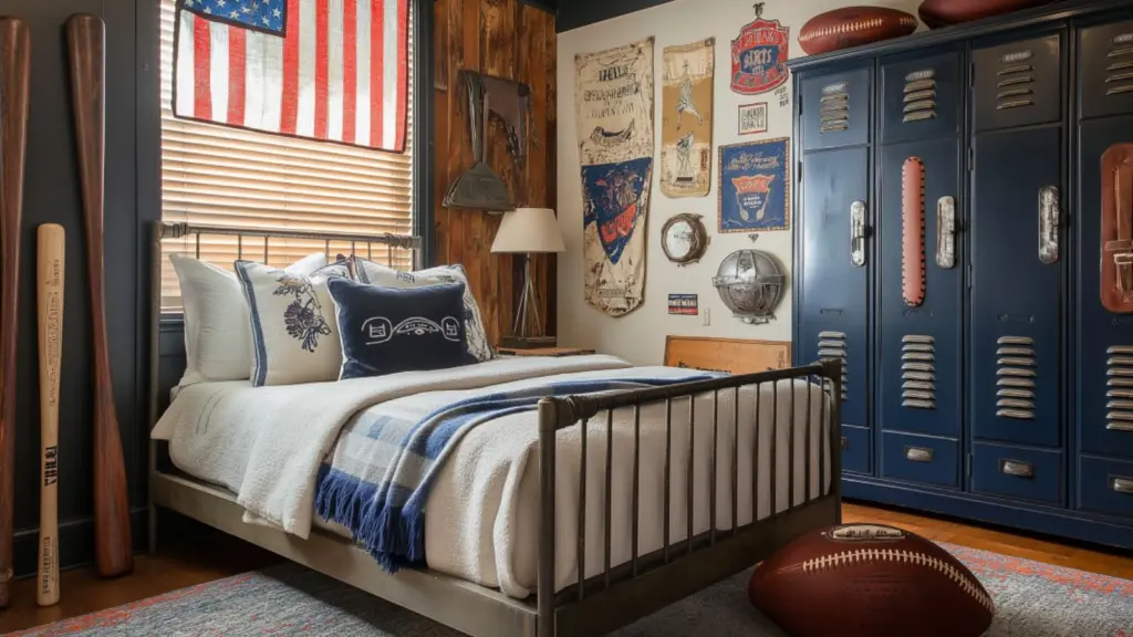 Vintage Sports Boy Room Inspiration: How to Design a Timeless and Playful Space