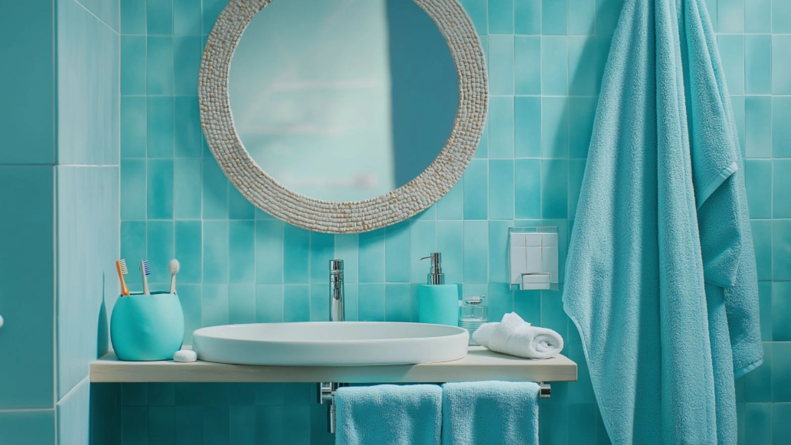 How to Create a Mermaid Bathroom with Shimmering Scales: Transform Your Space into a Magical Underwater Escape