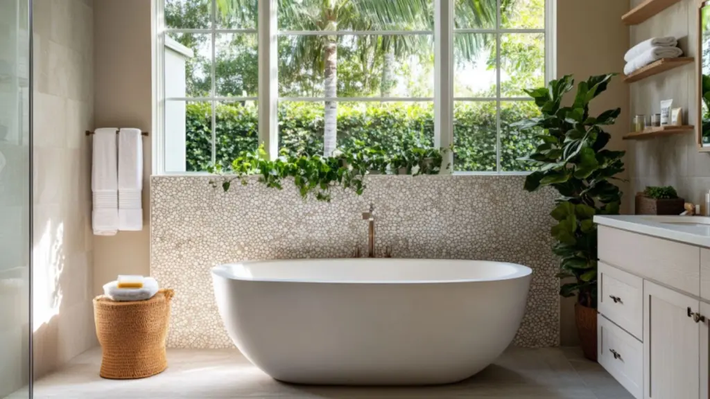 DIY Pebble Mosaic: From Patio to Indoor Accent Walls