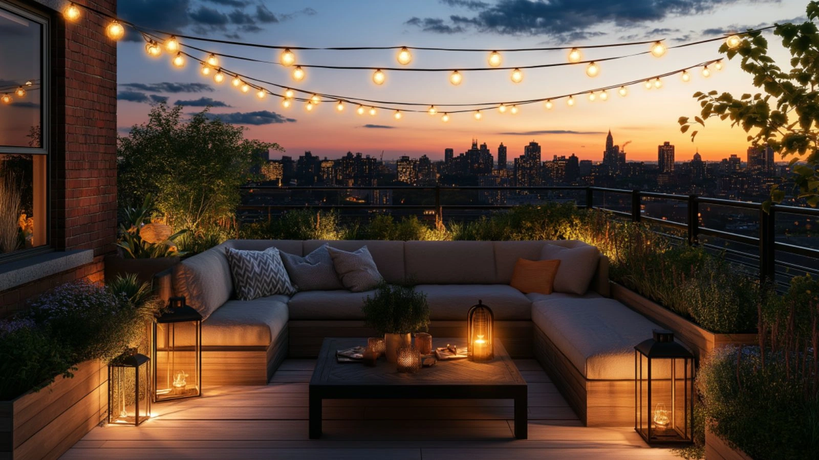 Cozy Rooftop Ideas for City Terrace Comfort: Design Tips for Urban Oasis