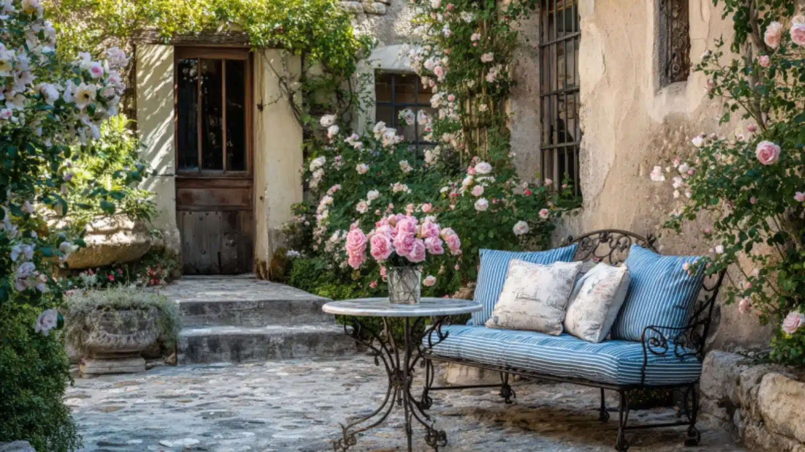 Elegant French Courtyard Garden Ideas for Intimate Outdoor Gatherings
