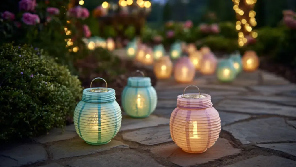 Pastel Outdoor Halloween Decorations for a Chic and Stylish Look