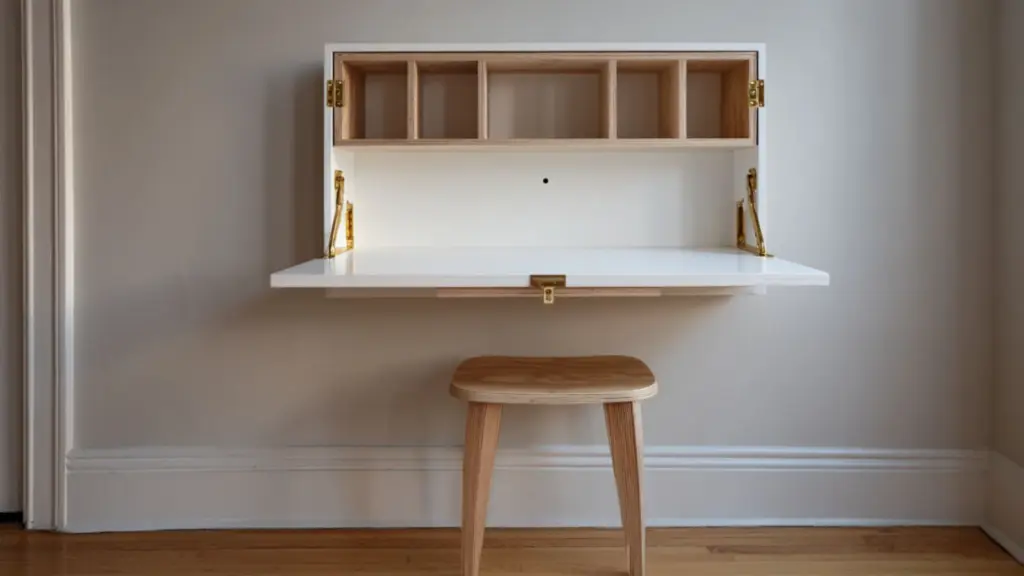DIY Floating Bedroom Desk Ideas for Tiny Rooms