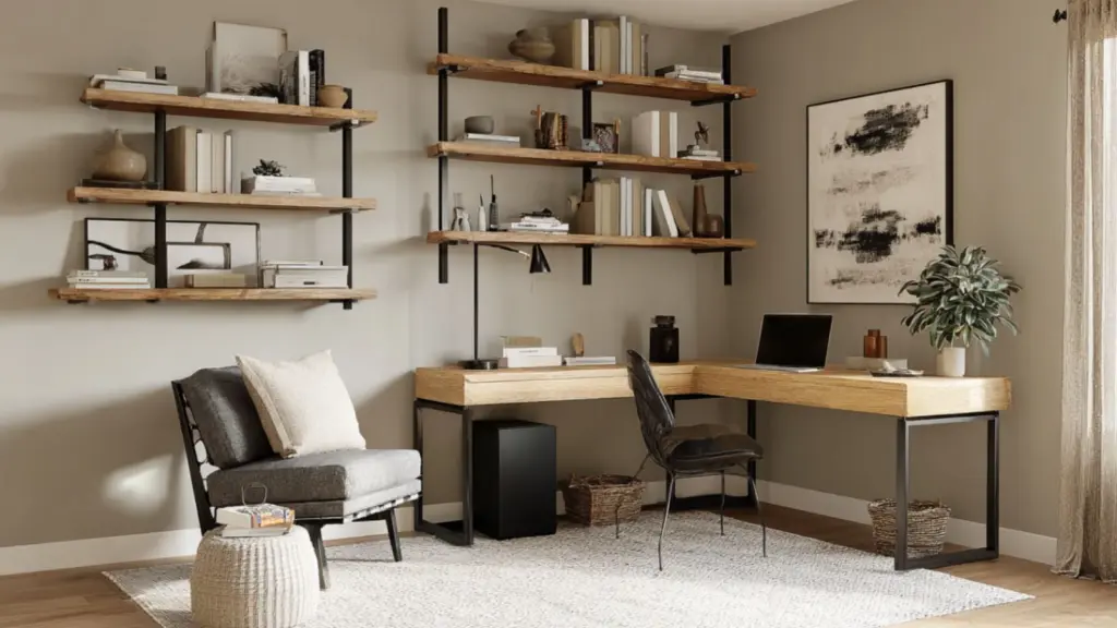 Modern Corner Desk Setup for Stylish Home Offices