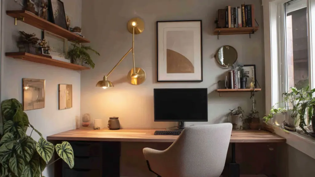 Modern Corner Desk Setup for Stylish Home Offices