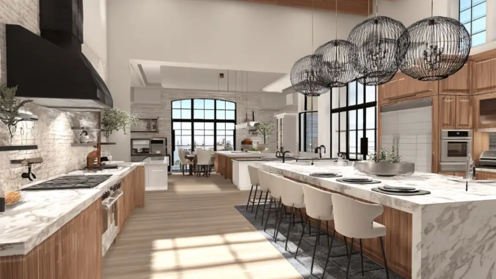 Big and Realistic Bloxburg Kitchen Ideas for Dreamy Mansion Builds