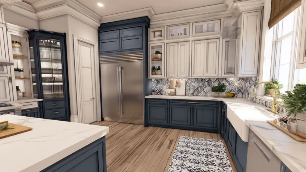 Big and Realistic Bloxburg Kitchen Ideas for Dreamy Mansion Builds