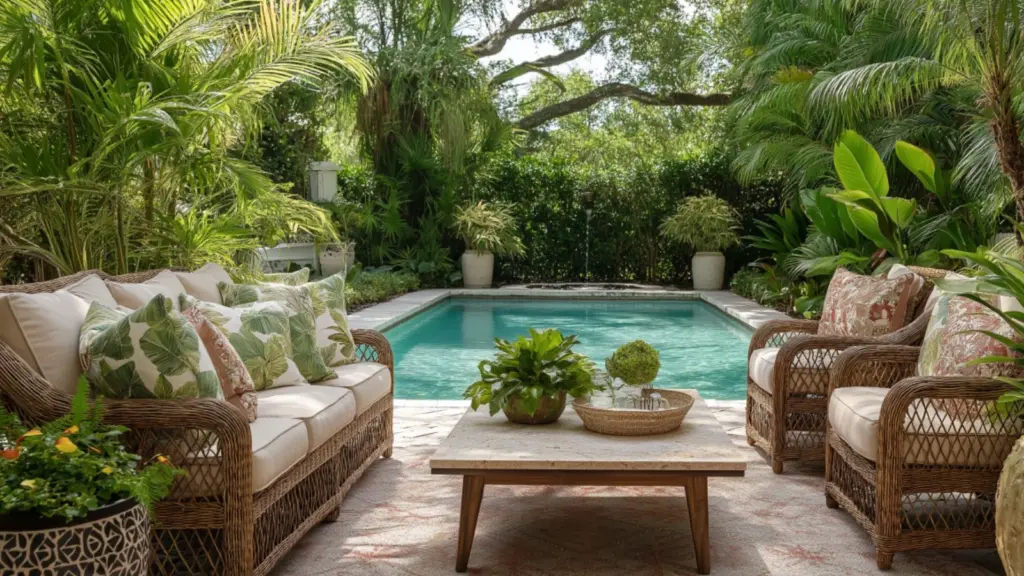 Lush Greenery Pool Patio Ideas to Delight Every Garden Enthusiast
