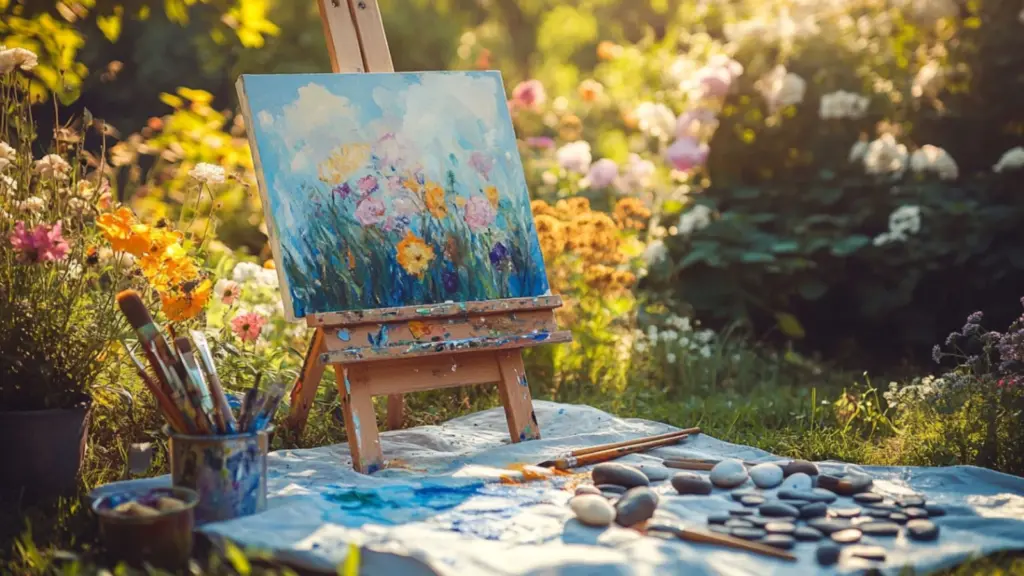 Colorful Garden Crafts DIY with Painted Rocks and Signs: Brighten Up Your Outdoor Decor