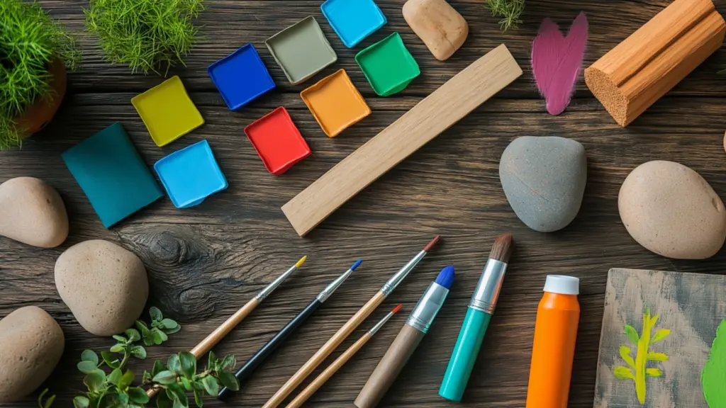 Colorful Garden Crafts DIY with Painted Rocks and Signs: Brighten Up Your Outdoor Decor