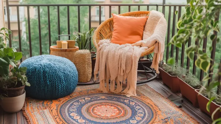 Easy Ways to Style Your Tiny Balcony on a Budget