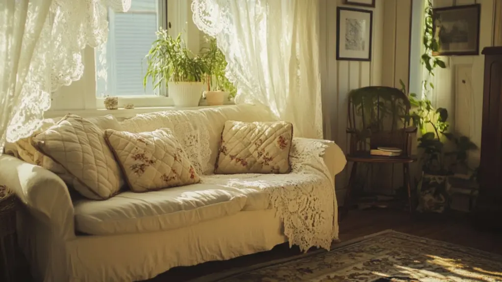 10 Cottage core Living Room Ideas to Embrace Rustic Charm and Cozy Elegance