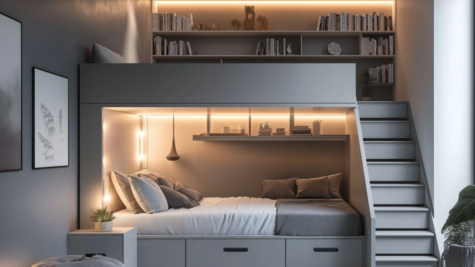 Dreamy DIY Loft Bed Projects That Maximize Space and Style in Small Rooms