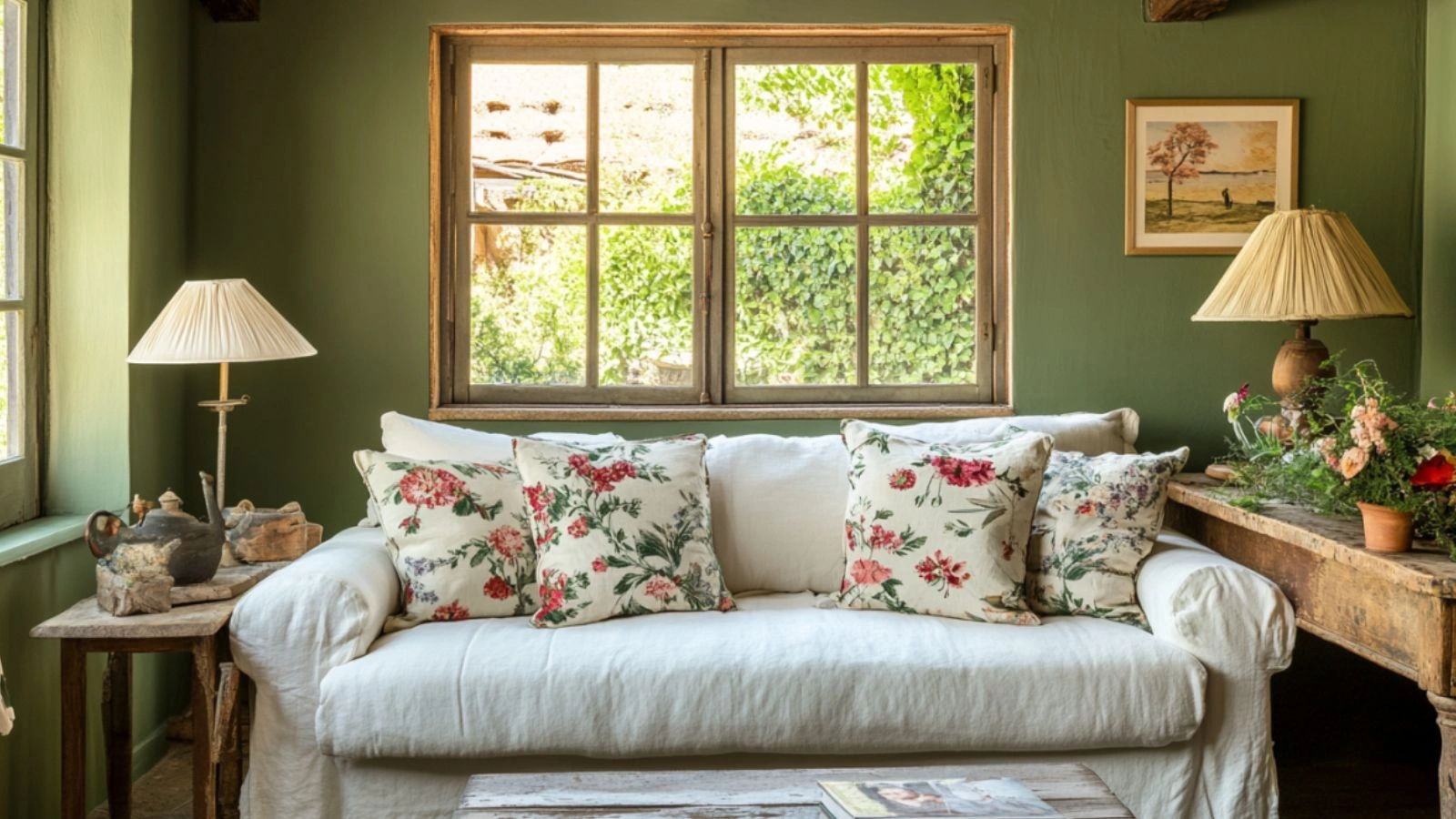 10 Cottage core Living Room Ideas to Embrace Rustic Charm and Cozy Elegance