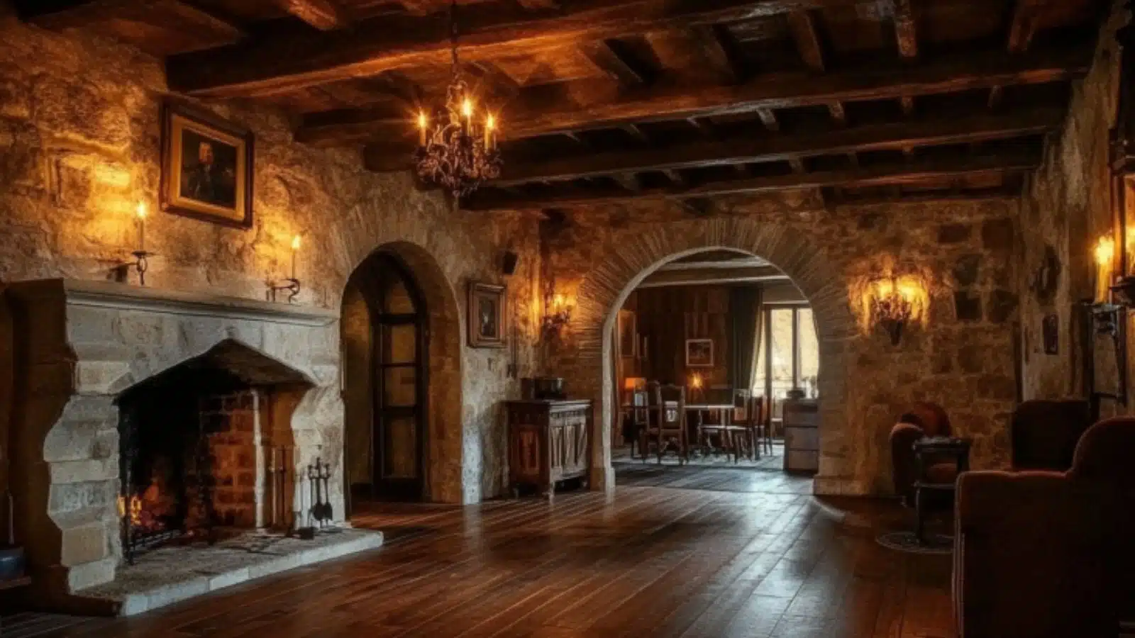 Vintage Castle Interior Ideas with Antique Furniture for a Timeless Home Aesthetic