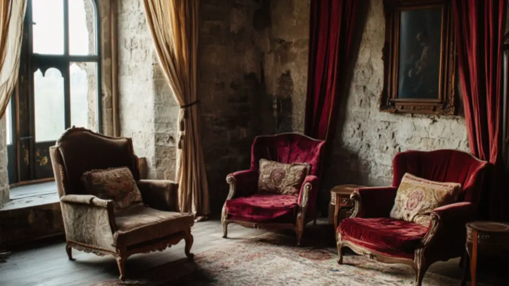 Vintage Castle Interior Ideas with Antique Furniture for a Timeless Home Aesthetic