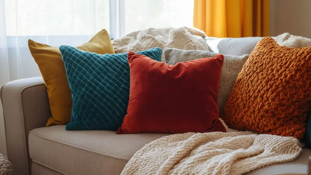 Transform Your Living Room with Colorful Home Accents: Brighten Your Space in Style