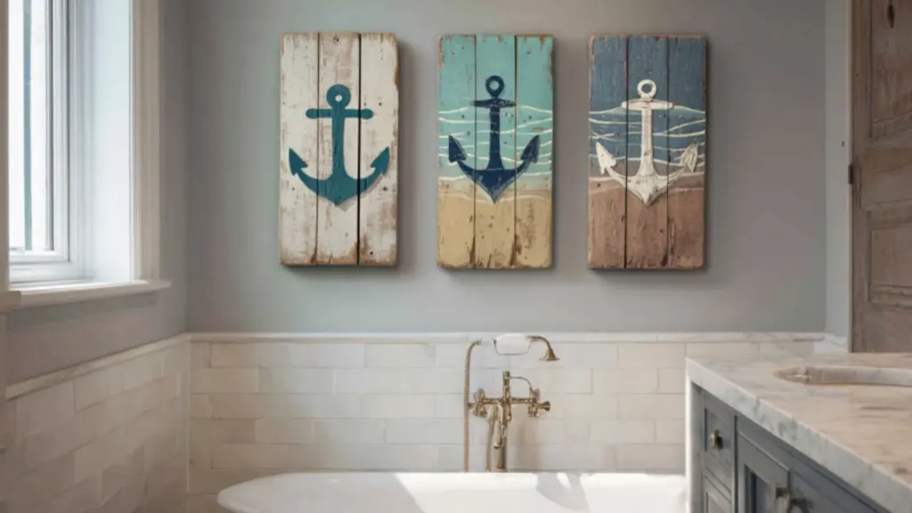 DIY Beach House Bathroom Wall Art Ideas for a Coastal Look You’ll Love