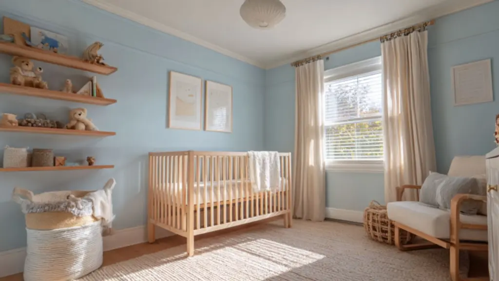 Charming Toddler Room Ideas for Boys with Calming Blue Accents