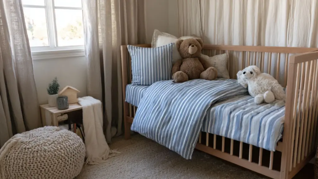 Charming Toddler Room Ideas for Boys with Calming Blue Accents