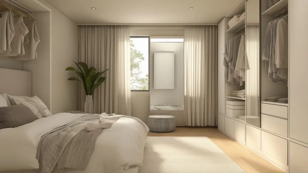 Creative Ways to Design a Stylish Dressing Room in Your Spare Bedroom