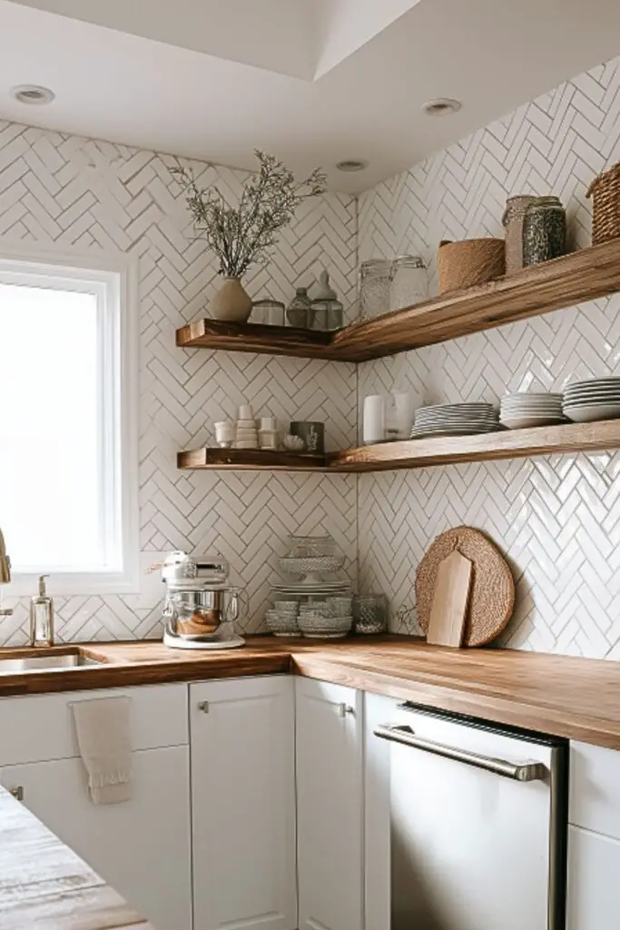 Transform Your Space with a Farmhouse Kitchen Brick Backsplash for Rustic Charm