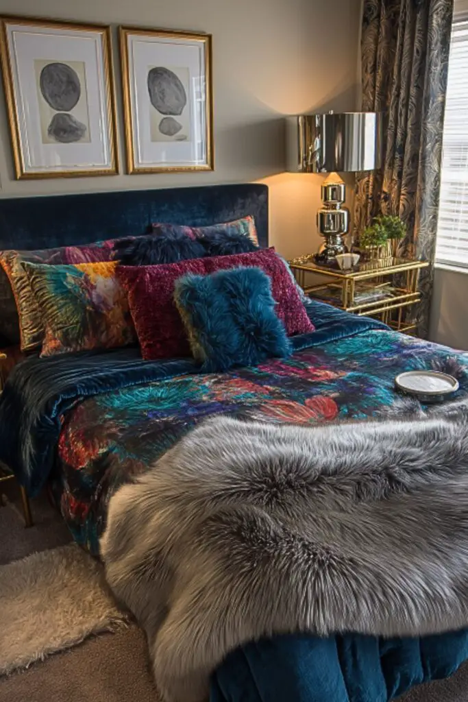 How to Create an 80s Glam Bedroom Fit for a Star: Bold Style Meets Retro Elegance
