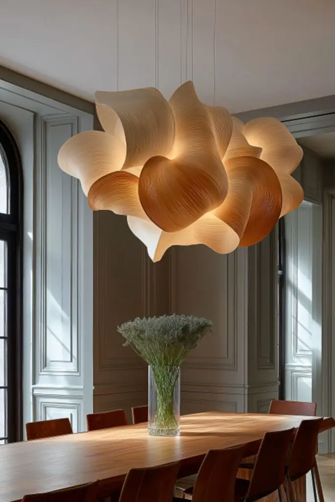 Statement Chandeliers: Dining Room Light Fixtures That Elevate Space with Elegance and Drama