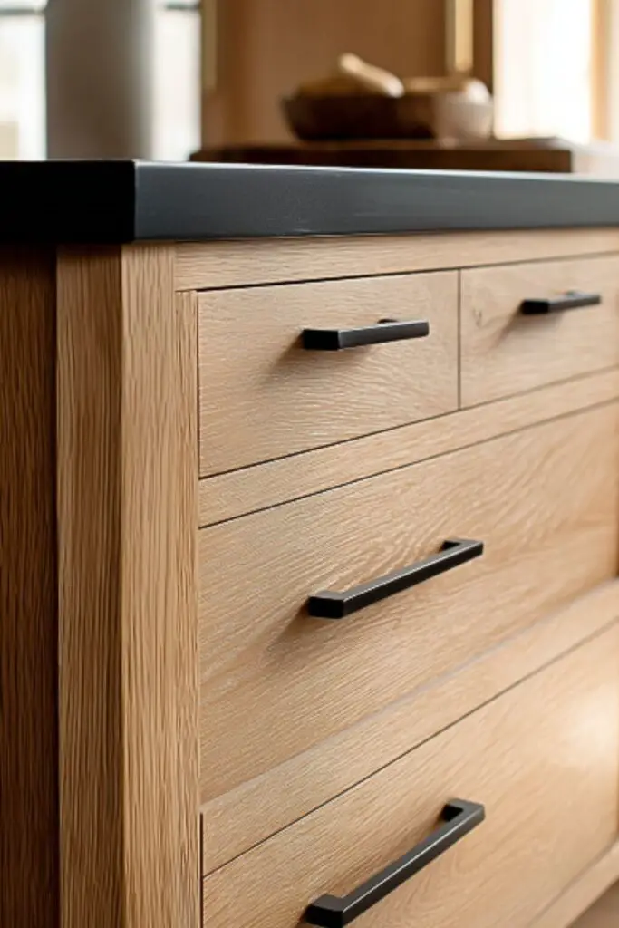 Budget-Friendly Black and Natural Wood Kitchen Upgrades That Transform Your Space