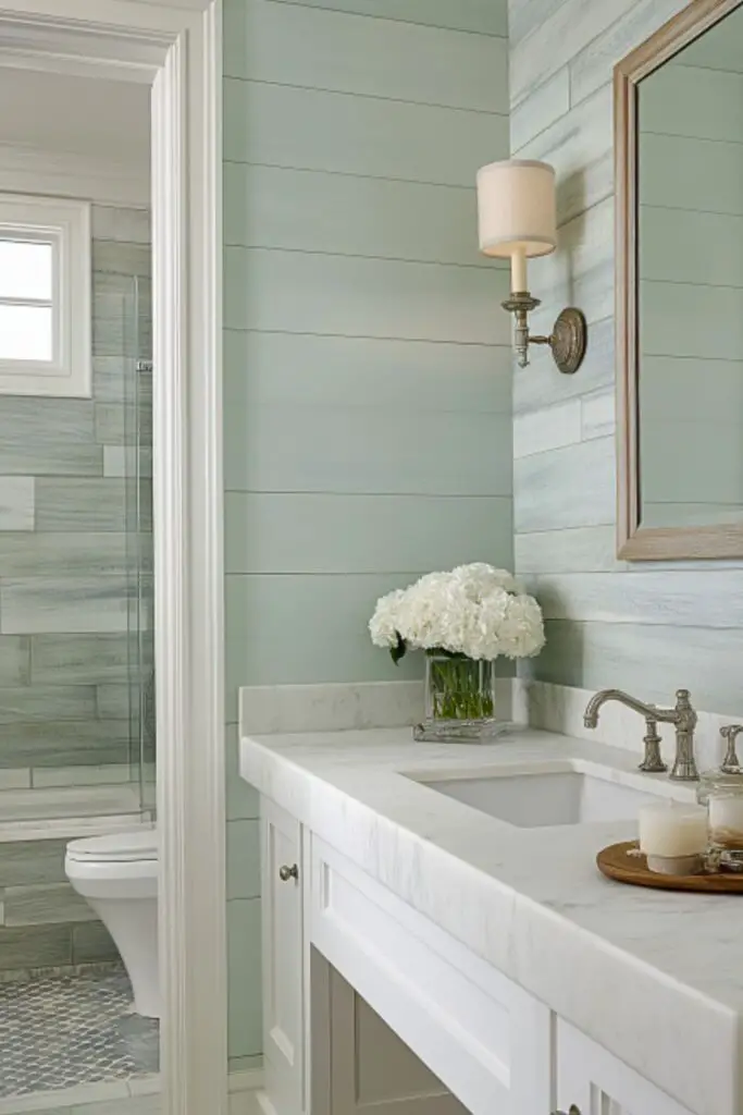 Coastal Pool Bathroom Ideas with Nautical Charm for Breezy, Beach-Inspired Living