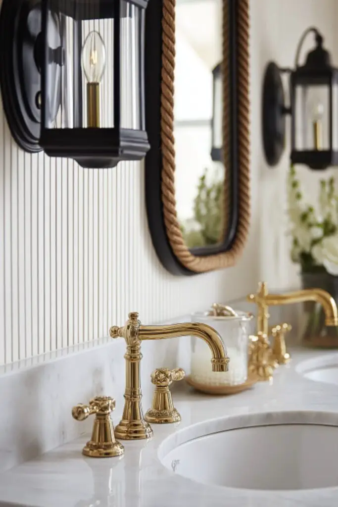 Coastal Pool Bathroom Ideas with Nautical Charm for Breezy, Beach-Inspired Living