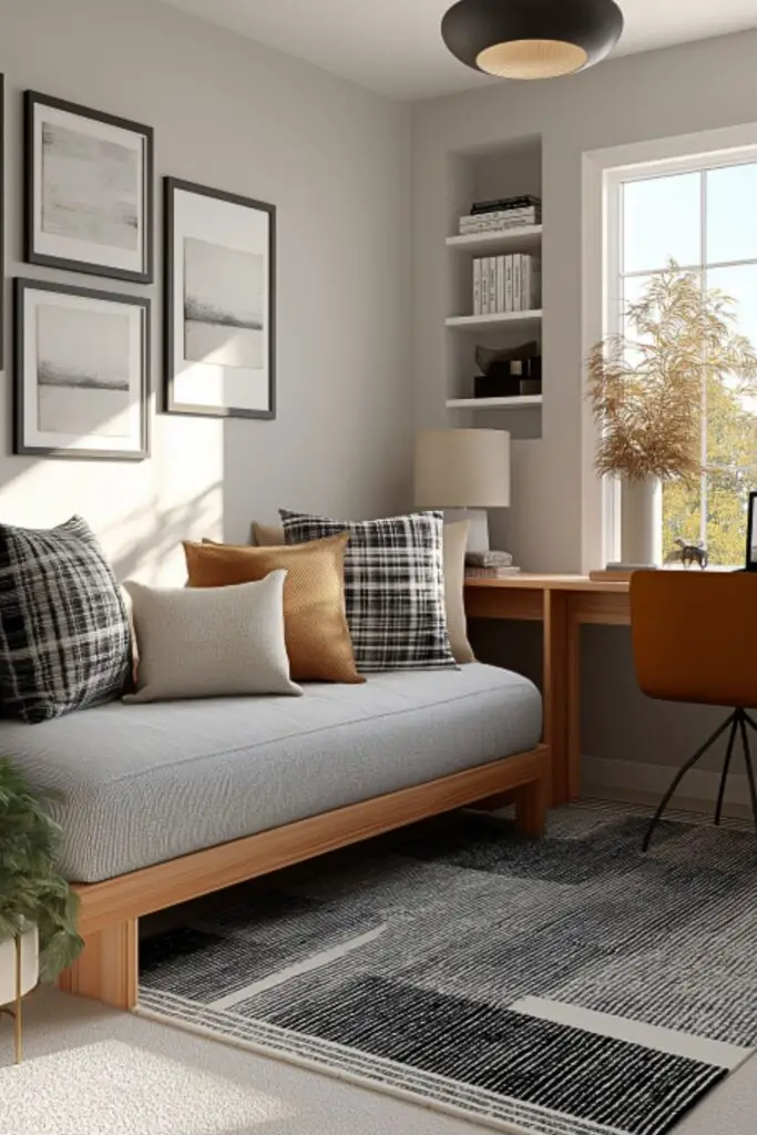 Stylish Dual Purpose Guest Room Office Combo Ideas for Modern Homes