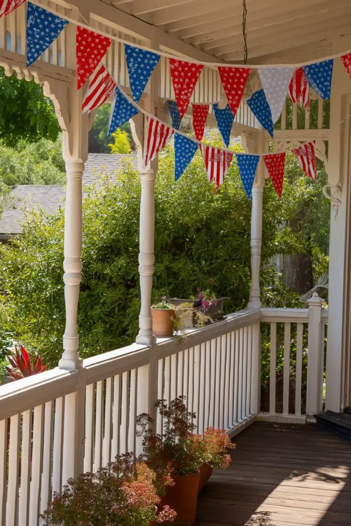 Eye-Catching Patriotic Porch Ideas for Summer Holidays That Will Wow Your Neighbors