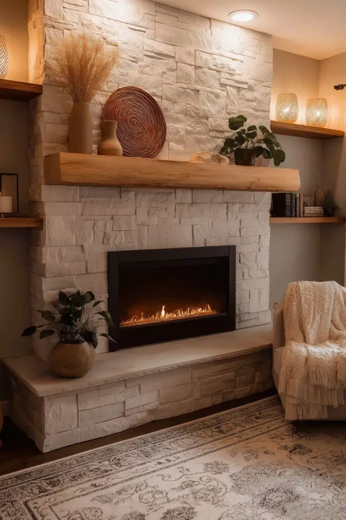 DIY Electric Fireplace Wall Projects to Instantly Upgrade Your Living Space