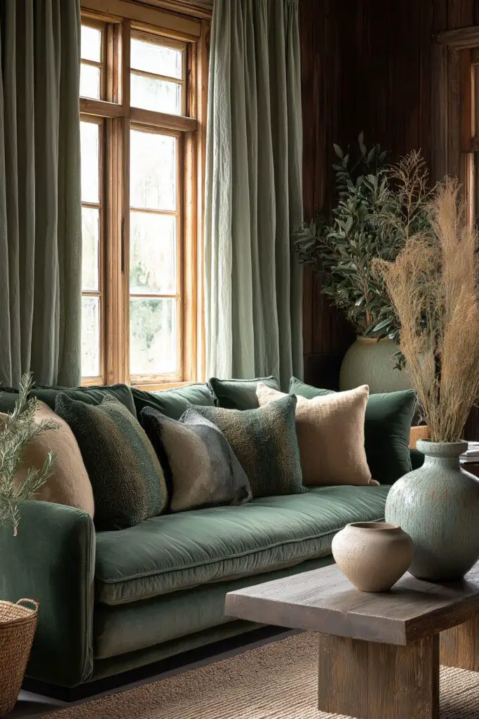 Explore Green Sofa Living Room Ideas That Bring a Cozy, Earthy Vibe Home