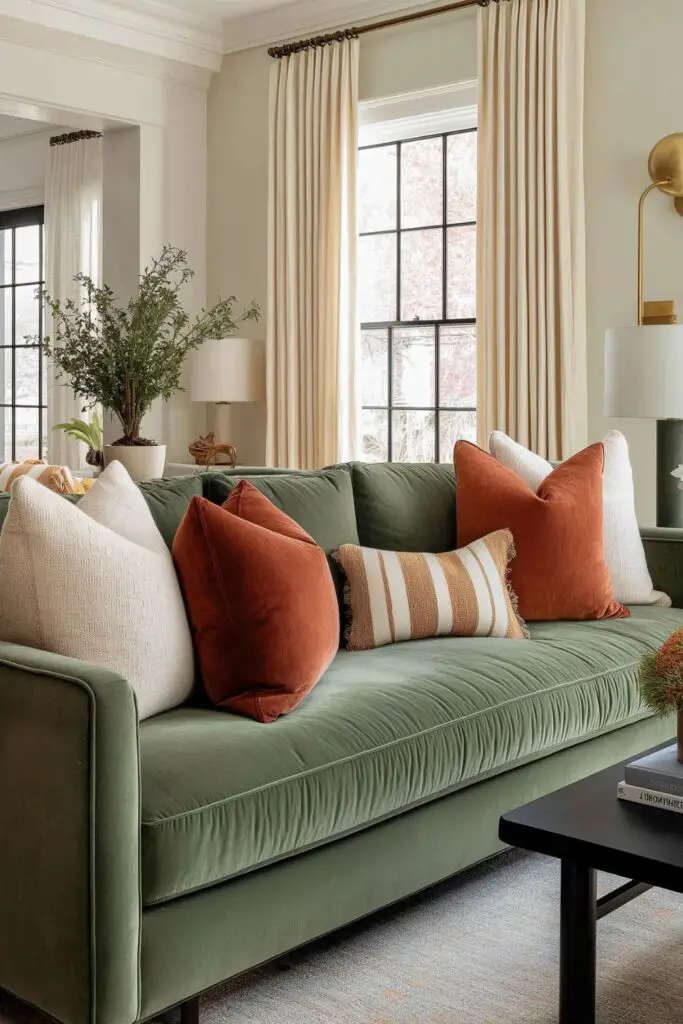 Explore Green Sofa Living Room Ideas That Bring a Cozy, Earthy Vibe Home