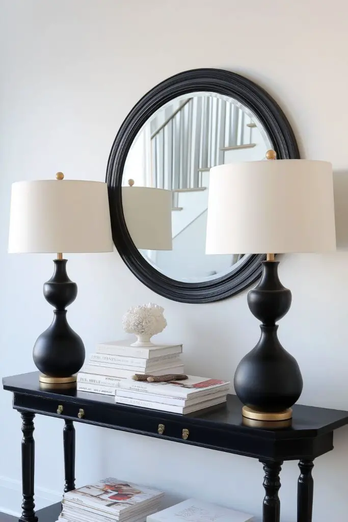 Minimalist Black Entryway Table Decor Ideas to Elevate Your Home’s First Impression