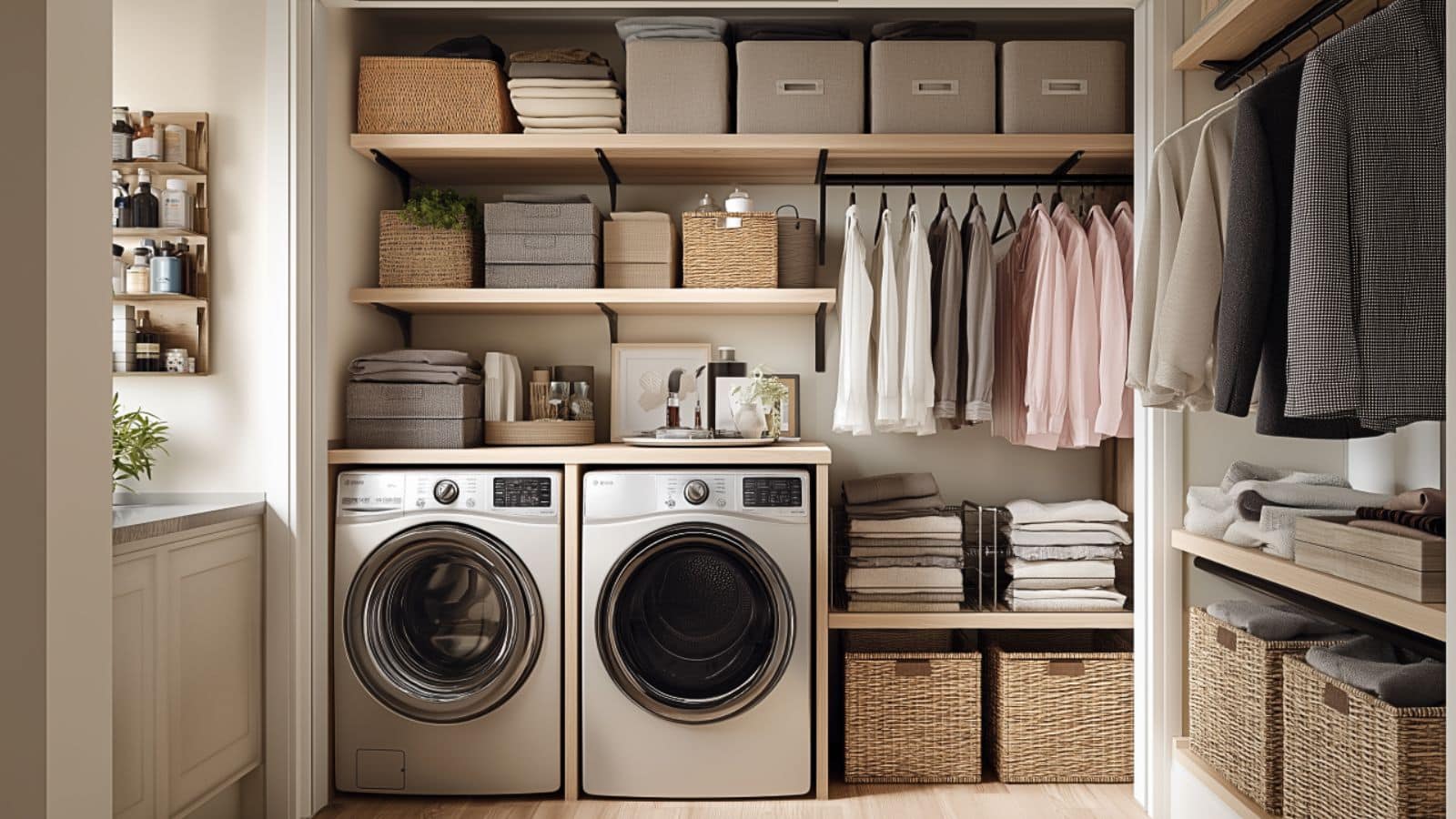 Laundry Closet Makeover Ideas That Instantly Transform the Entire Room