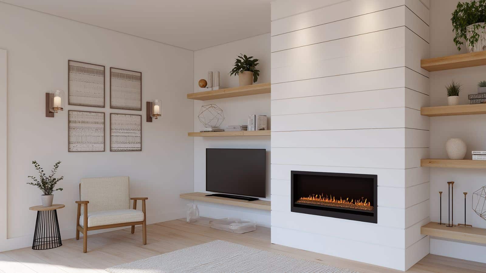 DIY Electric Fireplace Wall Projects to Instantly Upgrade Your Living Space