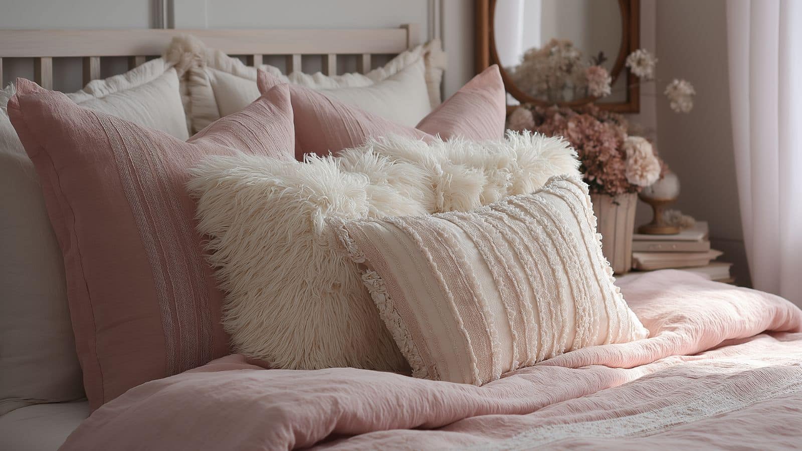 Pretty in Pink Bedding Ideas for Feminine Bedroom Themes Full of Charm and Comfort