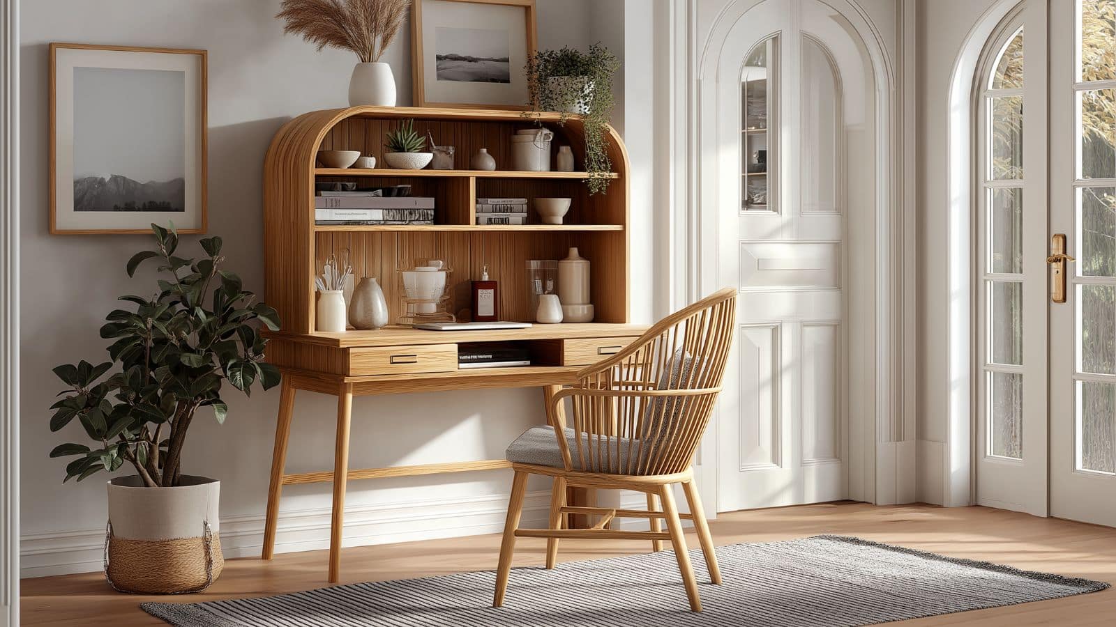 Transform Your Workspace: DIY Desk Hutch Makeover Inspiration for a Stylish Home Office