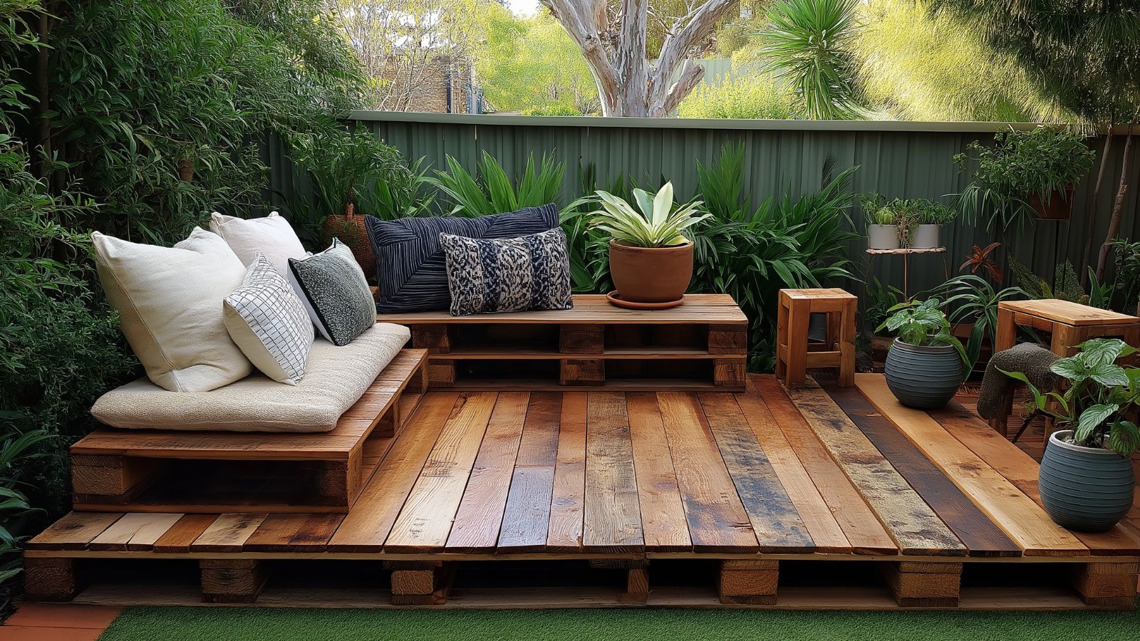 Creative Ground Level Deck Ideas on a Budget for Small Outdoor Spaces