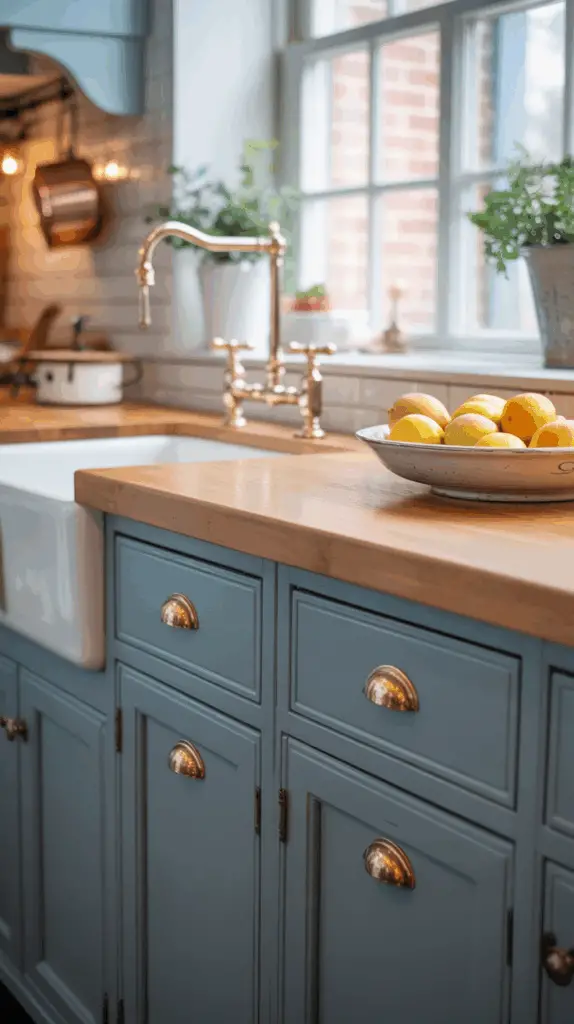 Charming Farmhouse Style Blue Gray Kitchen Cabinet Ideas to Inspire Your Dream Space 4 Charming Farmhouse Style Blue Gray Kitchen Cabinet Ideas to Inspire Your Dream Space