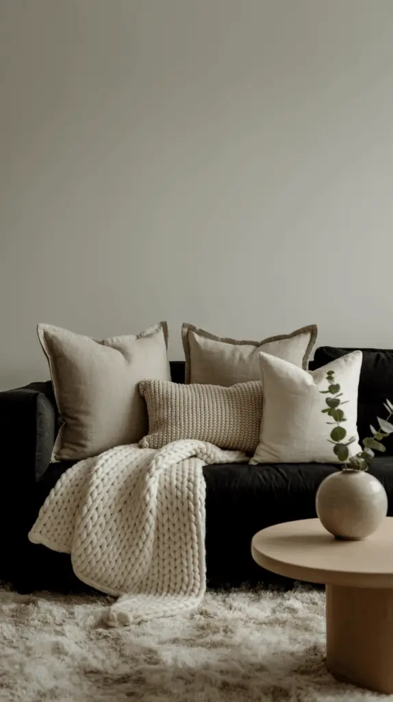 Modern Black Couch Living Room Decor Ideas for a Sleek and Sophisticated Look