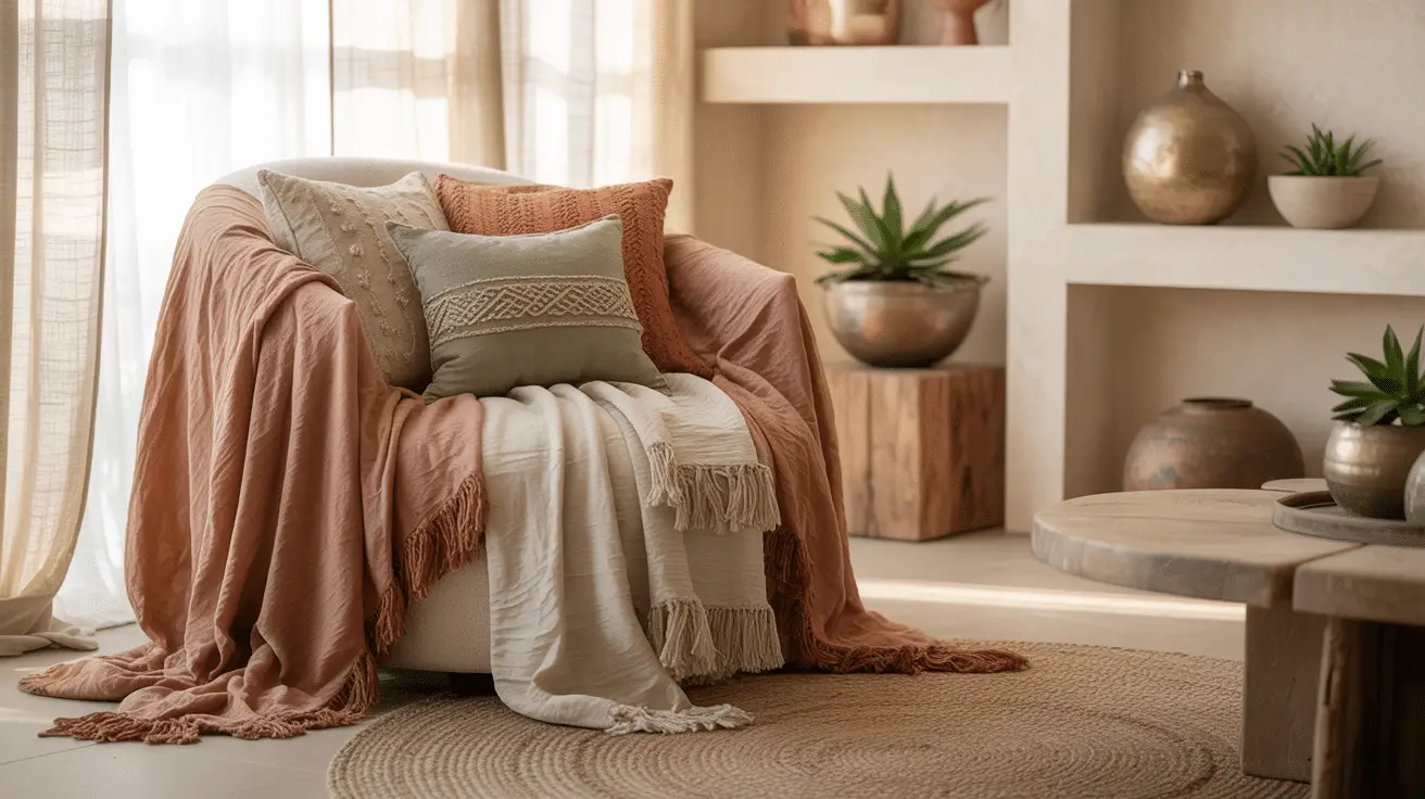How to Design a Boho Chic Living Room with Layered Style and Effortless Charm