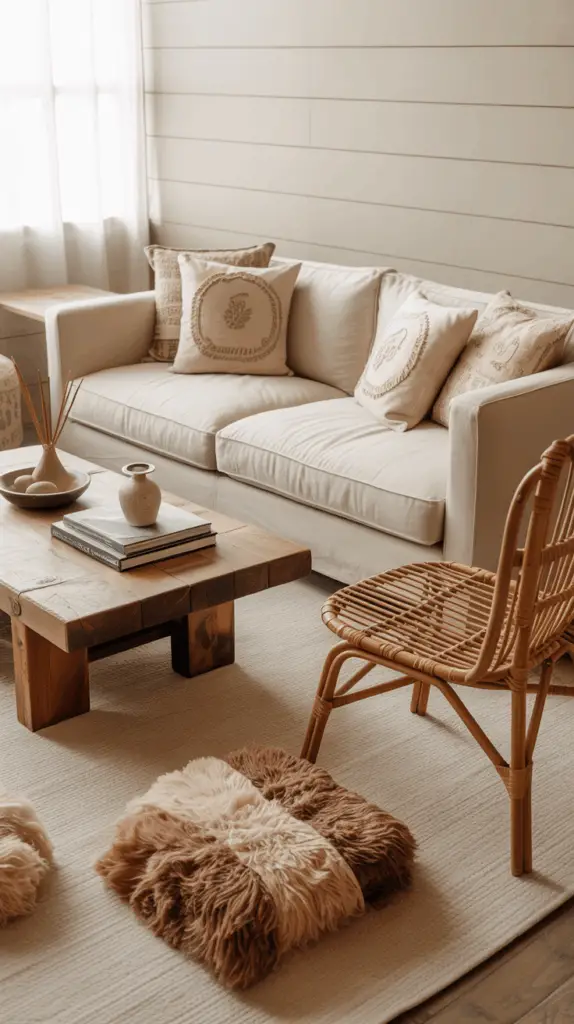 How to Design a Boho Chic Living Room with Layered Style and Effortless Charm