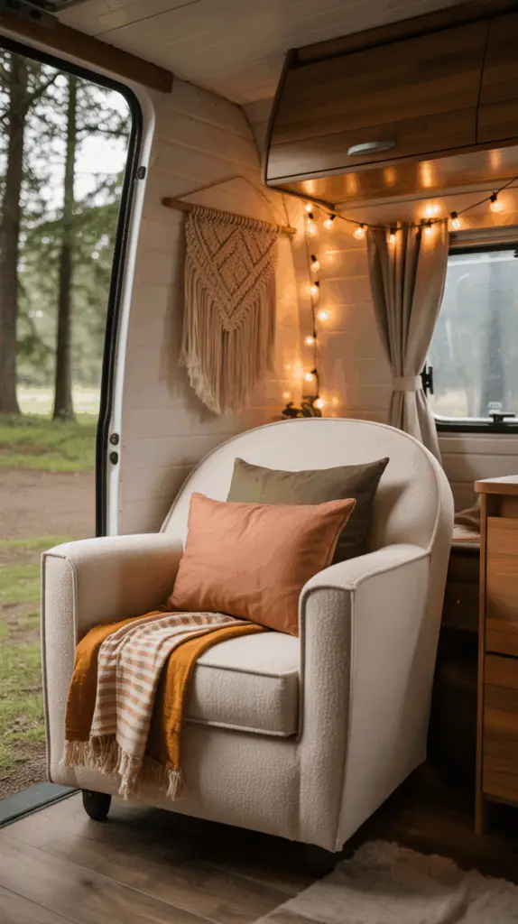 Stylish Rustic Camper Remodel with Boho Touches for a Cozy, Personalized Retreat