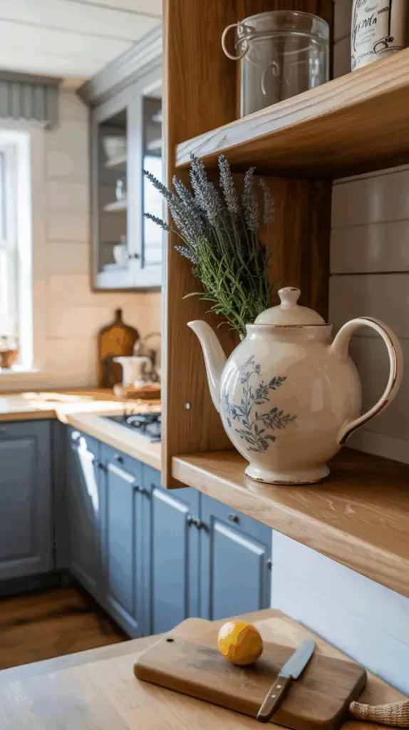 Charming Farmhouse Style Blue Gray Kitchen Cabinet Ideas to Inspire Your Dream Space 2 Charming Farmhouse Style Blue Gray Kitchen Cabinet Ideas to Inspire Your Dream Space